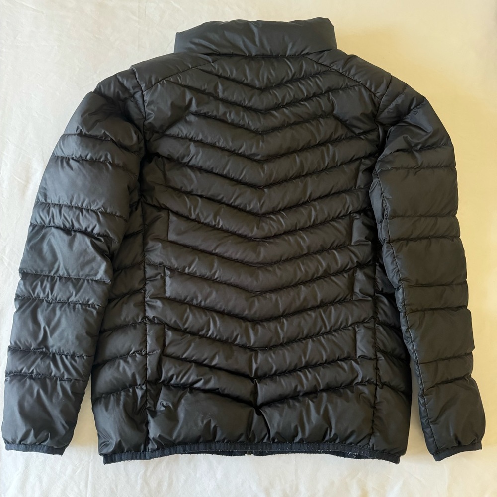 Lapasa Black Packable Down Fill Puffer Jacket Full Zip Womens Size M - Picture 2 of 5